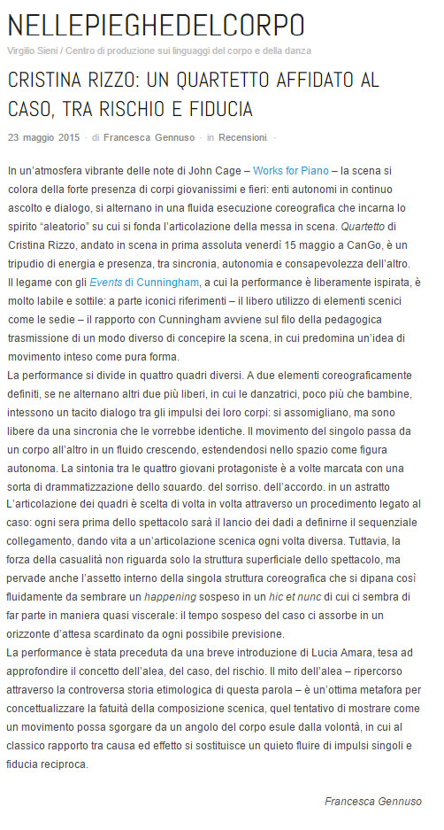 rassegna stampa
